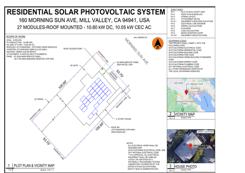 Site Plan & Cover Page